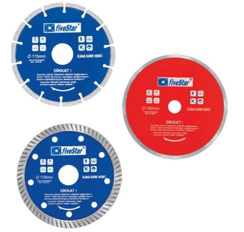 Segmentli Daire Testere / Tuğla (230 mm) -FETS230